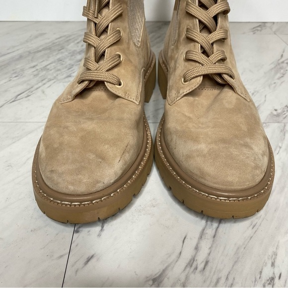 Sam Edelman Lydell Lug Sole Lace Up Boot 9 1/2 - Picture 9 of 13
